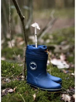 Gummistiefel in Blau