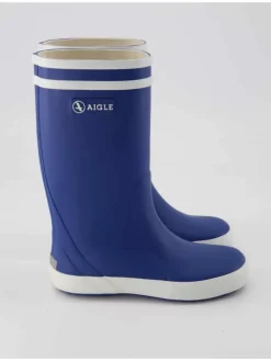 Gummistiefel in Blau