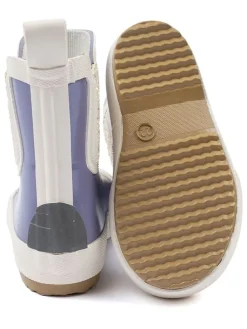 Gummistiefel in Blau