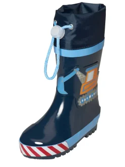 Gummistiefel in Dunkelblau