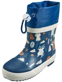 Gummistiefel in Dunkelblau