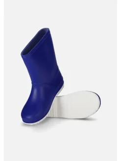 Gummistiefel in dunkelblau