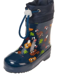 Gummistiefel in Dunkelblau