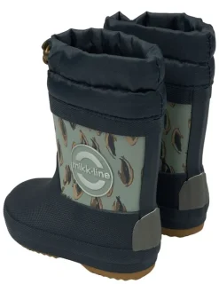 Gummistiefel in Dunkelblau