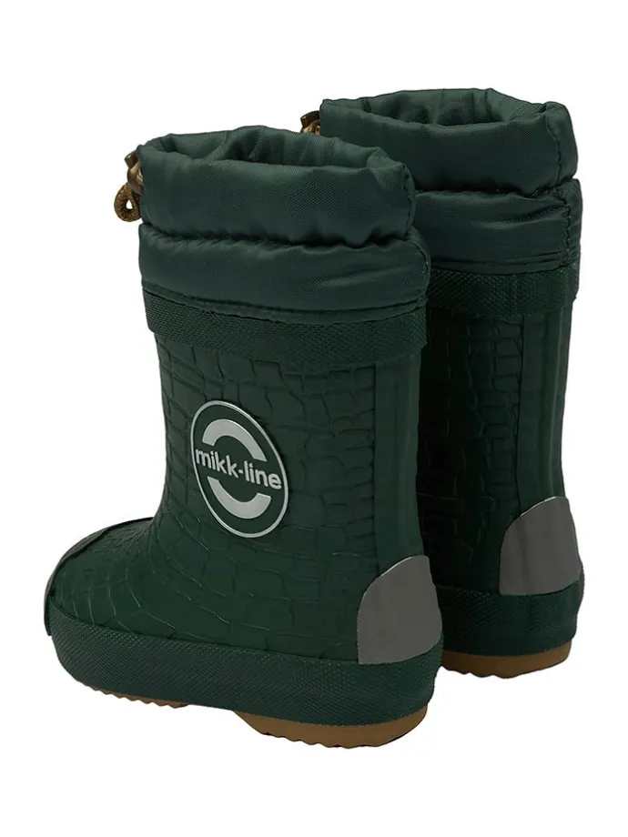 Gummistiefel in Dunkelgrün