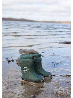 Gummistiefel in Dunkelgrün