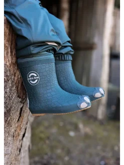 Gummistiefel in Dunkelgrün