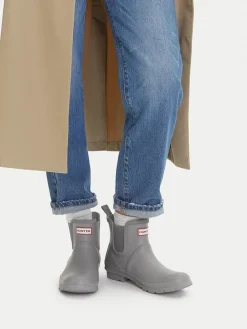 Gummistiefel in Grau