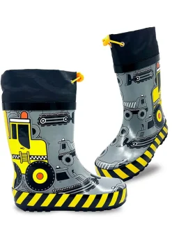 Gummistiefel in Grau