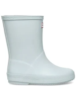 Gummistiefel in Hellblau