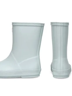 Gummistiefel in Hellblau