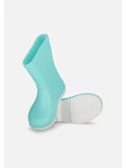 Gummistiefel in hellblau