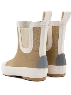 Gummistiefel in Hellbraun