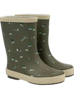 Gummistiefel in Khaki