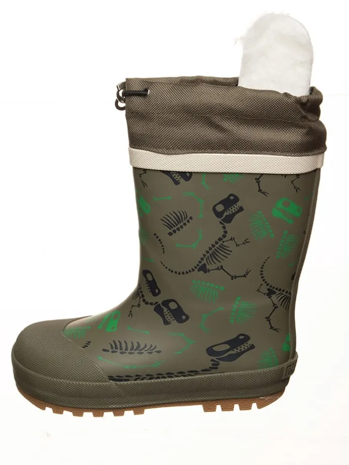 Gummistiefel in Khaki