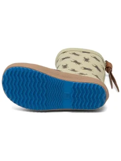 Gummistiefel in Khaki