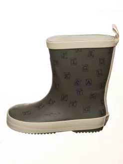 Gummistiefel in Khaki/ Beige