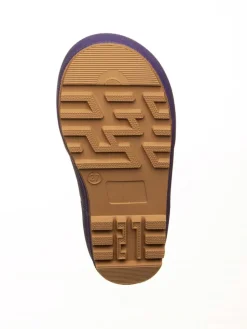 Gummistiefel in Lila