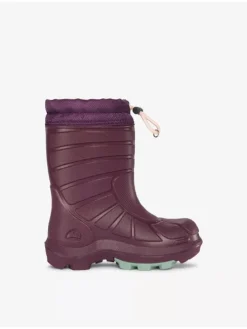 Gummistiefel in lila