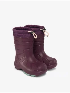 Gummistiefel in lila