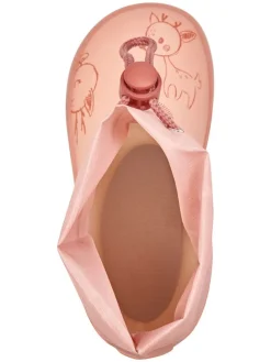 Gummistiefel in Rosa