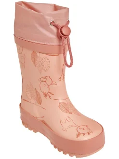 Gummistiefel in Rosa