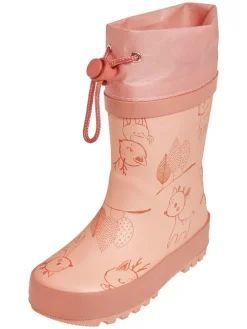 Gummistiefel in Rosa