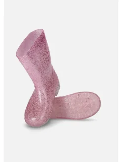 Gummistiefel in rosa