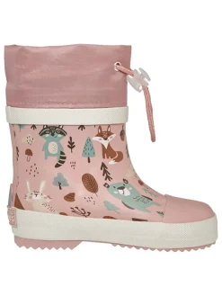 Gummistiefel in Rosa/ Bunt