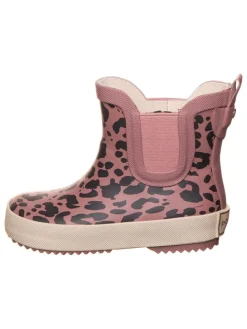 Gummistiefel in Rosa/ Schwarz