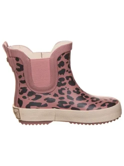 Gummistiefel in Rosa/ Schwarz