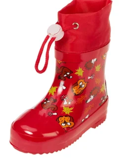 Gummistiefel in Rot