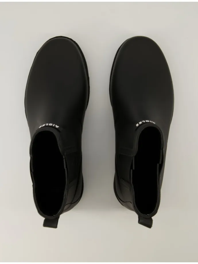 Gummistiefel in Schwarz