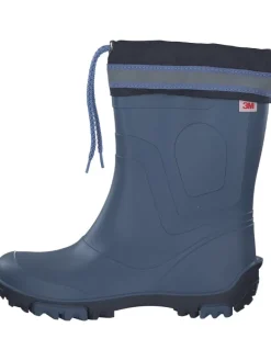 Gummistiefel in stahlblau