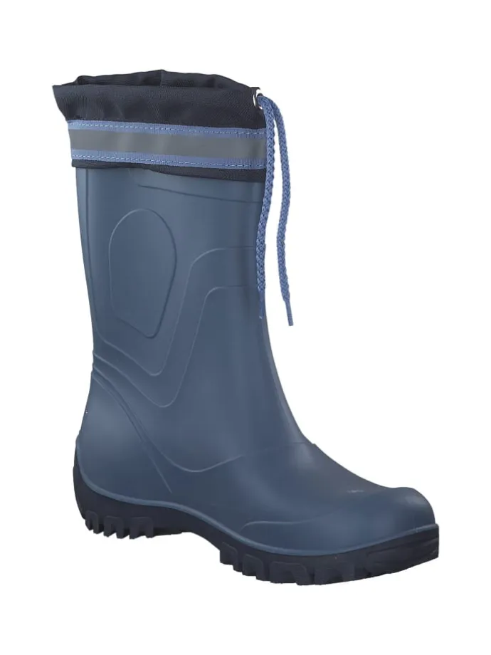 Gummistiefel in stahlblau