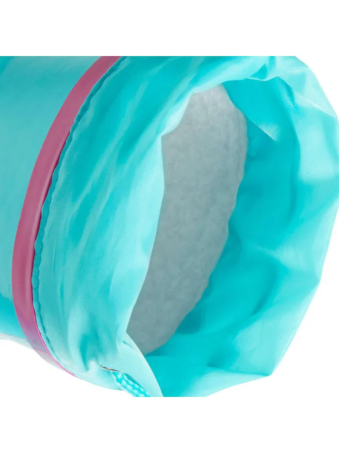 Gummistiefel in Türkis/ Pink