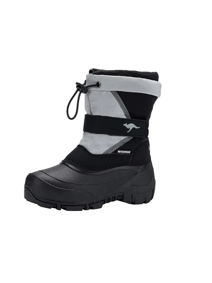 Gummistiefel "Kanga-Bean V" in Schwarz/ Grau