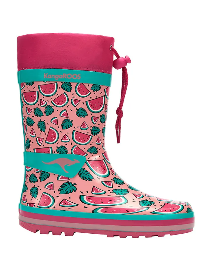 Gummistiefel "K-Summerrain" in Türkis/ Pink