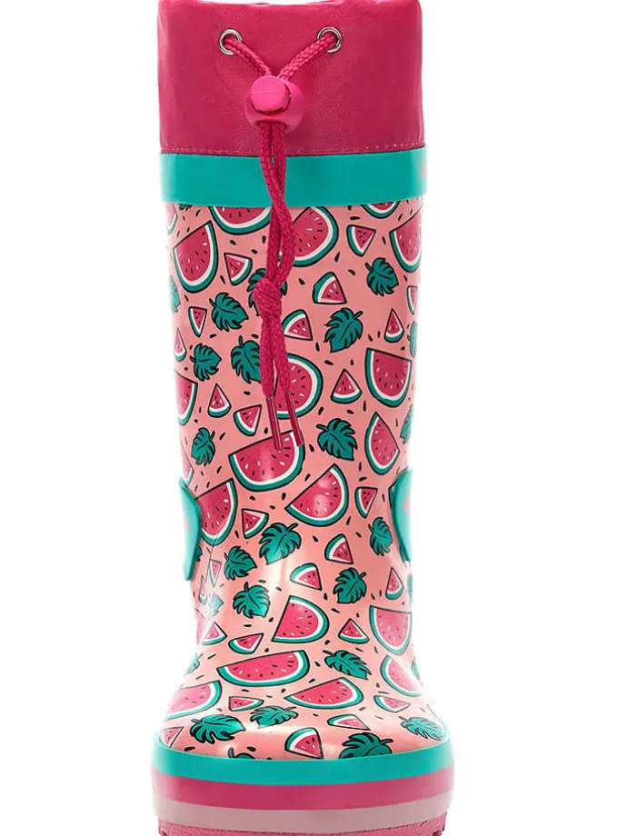 Gummistiefel "K-Summerrain" in Türkis/ Pink