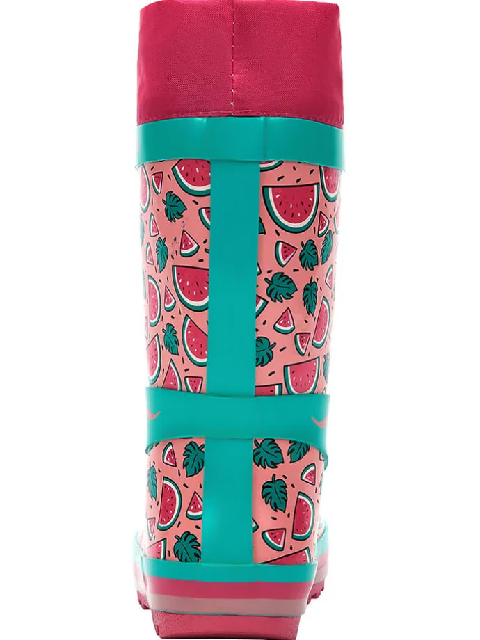 Gummistiefel "K-Summerrain" in Türkis/ Pink