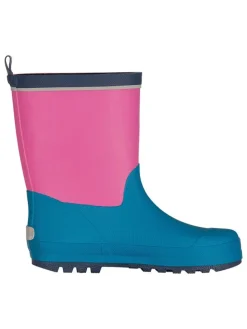 Gummistiefel "Lysefjord" in Türkis/ Pink