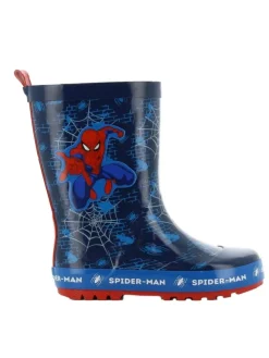 Gummistiefel mit Marvel Spiderman Motiv, in Blau