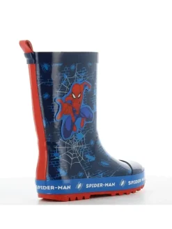 Gummistiefel mit Marvel Spiderman Motiv, in Blau