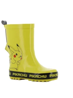 Gummistiefel mit Pokémon Motiv, in Gelb, mit Piikachu