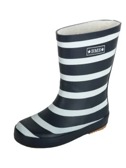 Gummistiefel "Naturkautschuck" in Blockstreifen