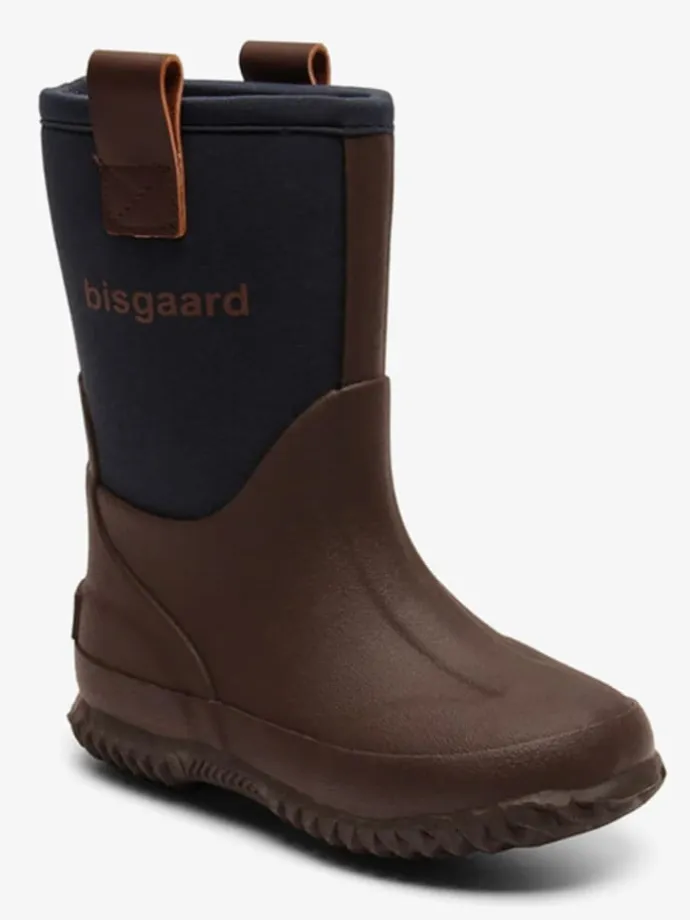 Gummistiefel "Neo" in Braun/ Schwarz