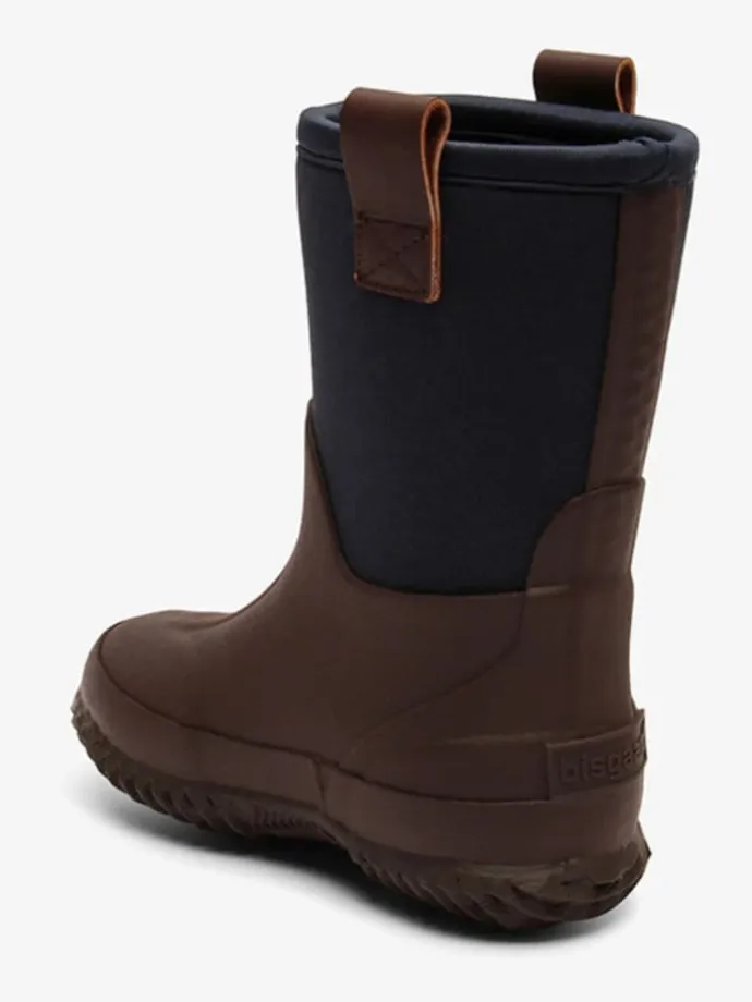 Gummistiefel "Neo" in Braun/ Schwarz