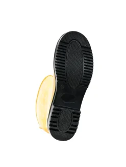 Gummistiefel Ocean Anchor Halbschaft in Gelb mit Weißen Ankern