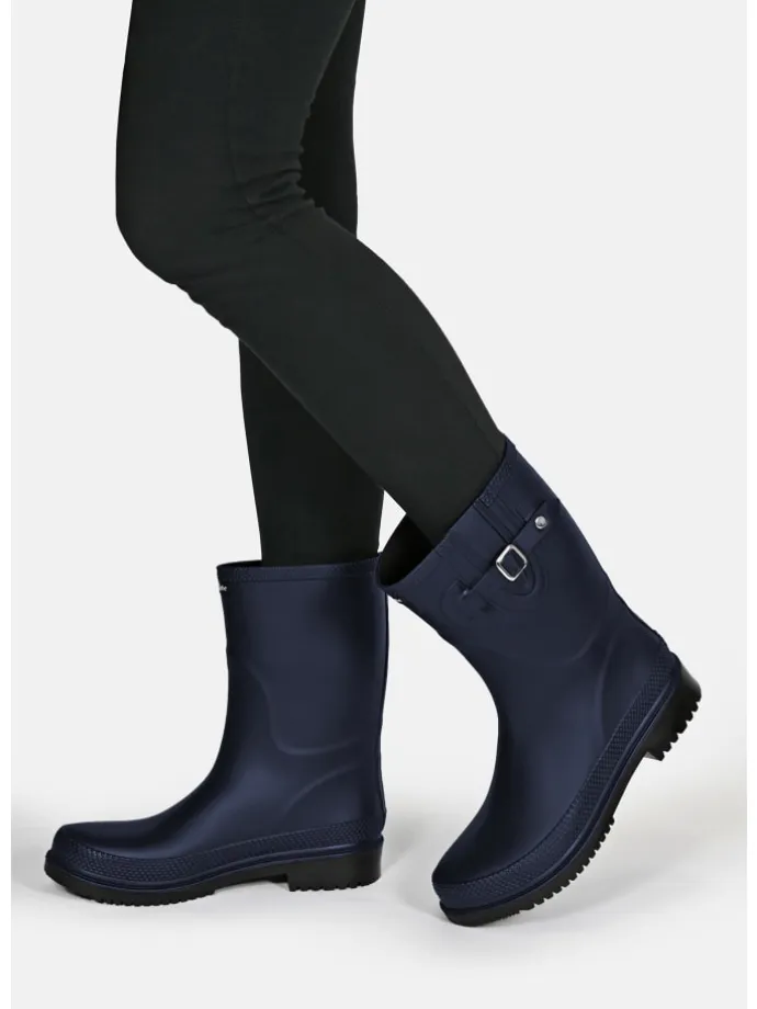 Gummistiefel Pfütze in dunkelblau/schwarz