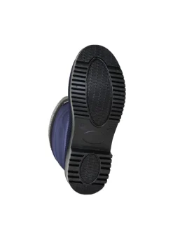 Gummistiefel Pfütze-W in dunkelblau/schwarz